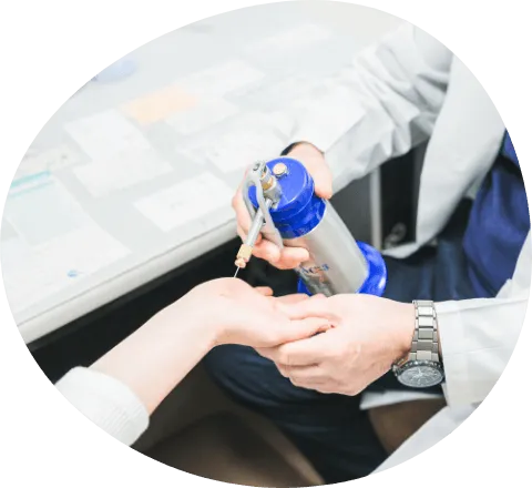 幅広い知識・技術で最適な治療を